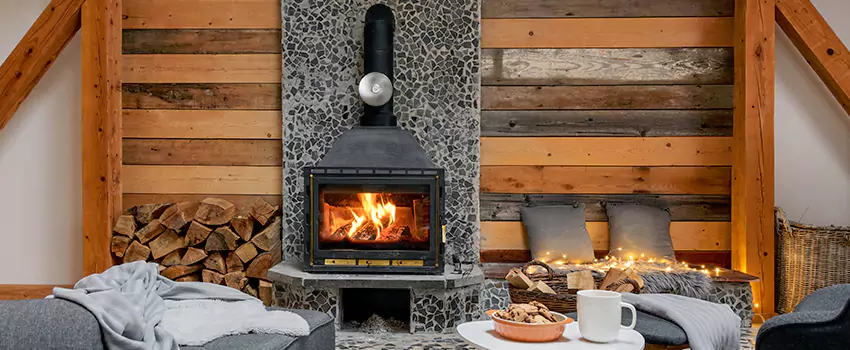 Thelin Hearth Products Direct Vent Gas Stove Fireplace Inspection in Shakopee, Minnesota